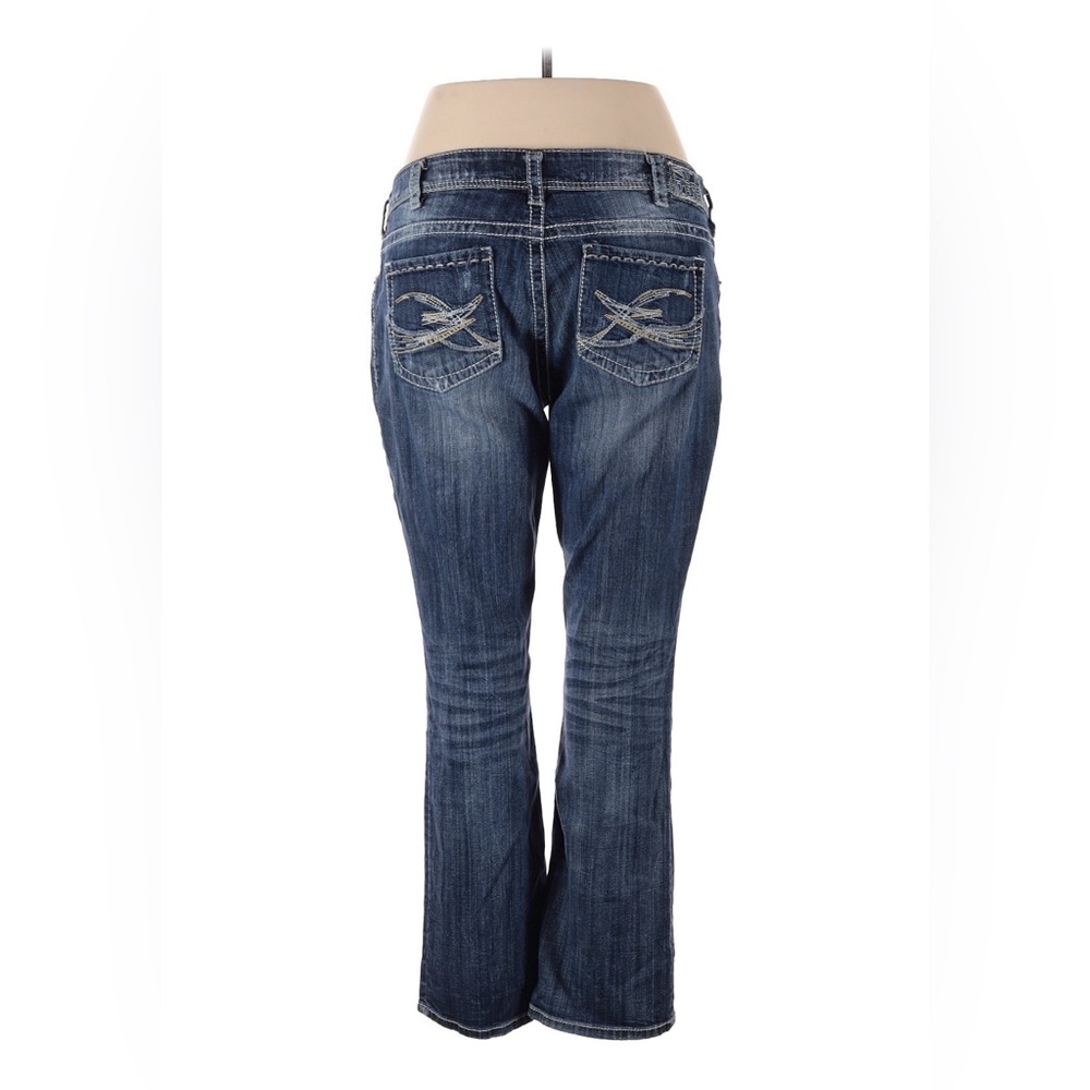 Silver Berkeley Jeans Women's size 20 Blue Bootcut Denim - Picture 2 of 4